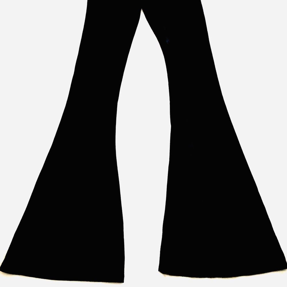 Forever 21 black bell bottoms